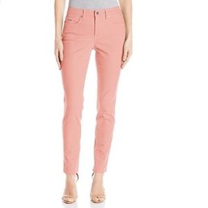 Nine West Pink Denim Gramercy Skinny Ankle Jeans